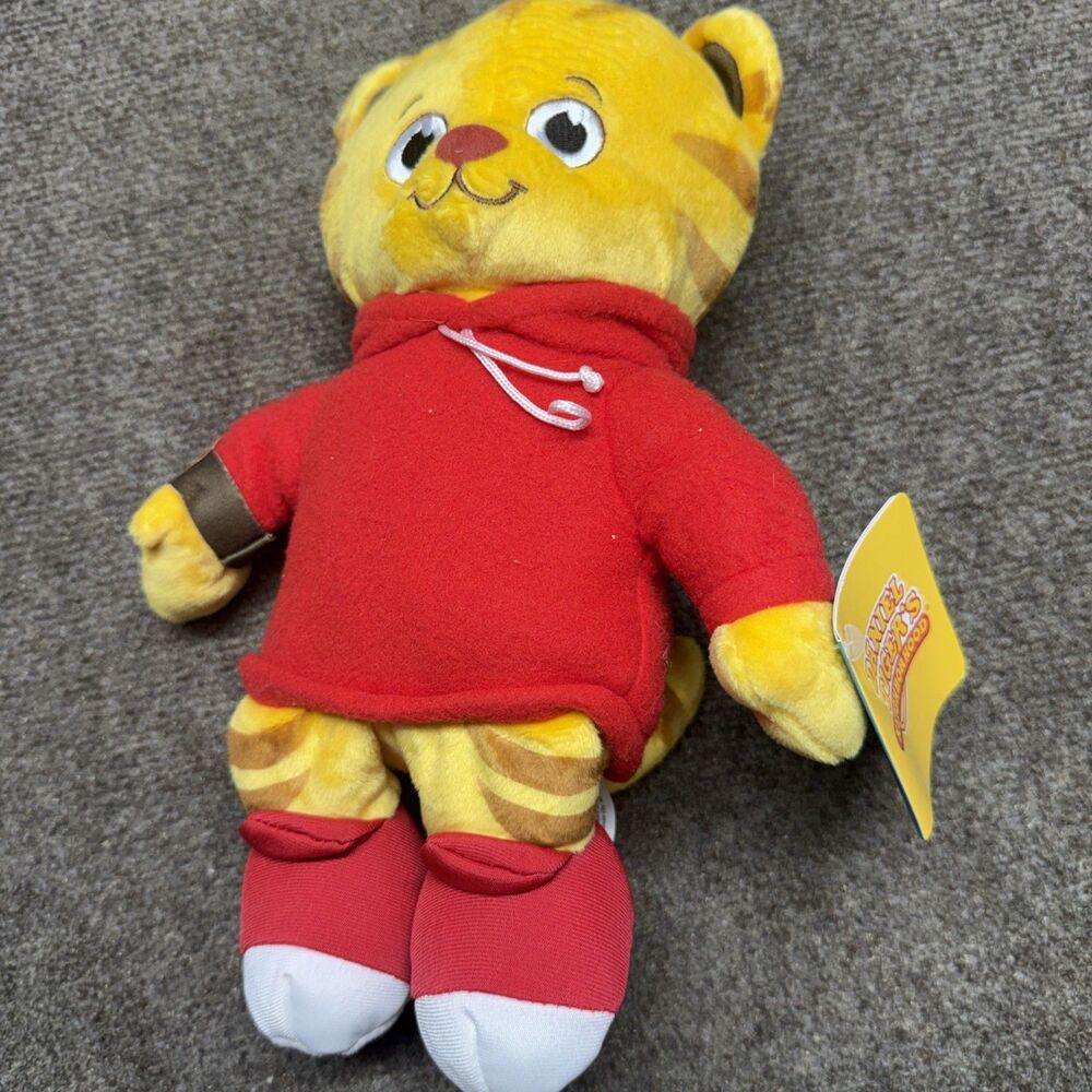 Kohl’s Cares Daniel Tiger Plush 2022 Fred Rogers Red Hoodie Stuffed Animal NEW